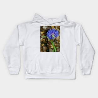 Blue cornflower Kids Hoodie